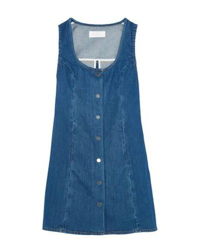 Kéji Denim Dress In Blue