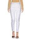 European Culture Casual Pants In Ivory