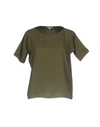 Crossley Blouses In Military Green