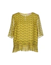 Blugirl Folies Blouses In Yellow