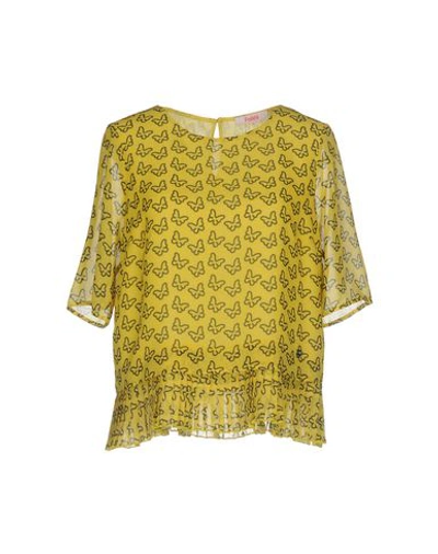 Blugirl Folies Blouses In Yellow