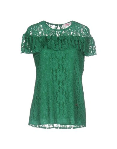 Blugirl Folies Blouse In Green
