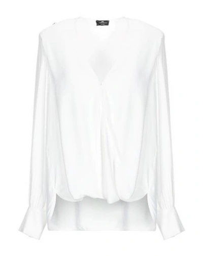 Elisabetta Franchi Blouses In White