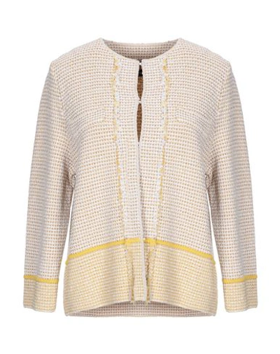 Anneclaire Suit Jackets In Light Yellow