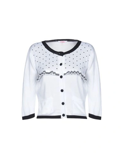 Blugirl Folies Cardigans In White