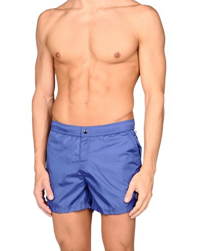 Moncler Swimming Trunks In Blue | ModeSens