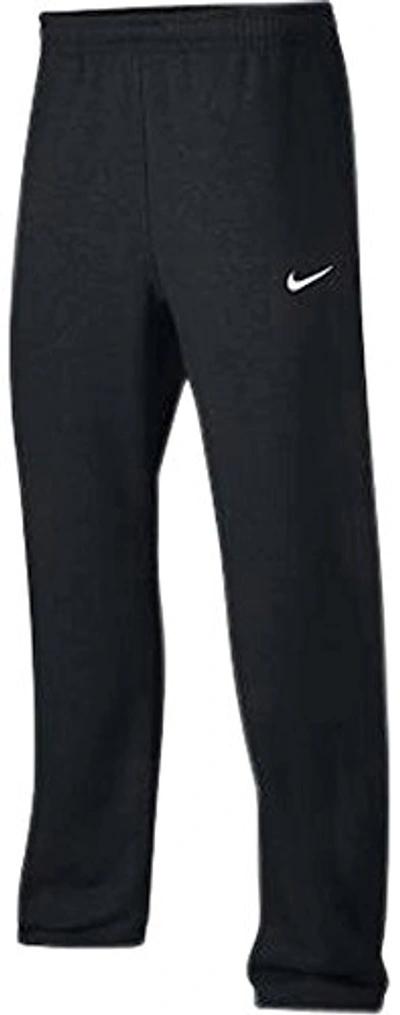 Nike Club Swoosh Men's Fleece Sweatpants Pants Classic Fit Blk Sz M In Black/white  | ModeSens