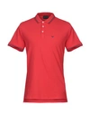 Emporio Armani Polo Shirt In Red