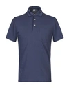 Aspesi Polo Shirts In Blue