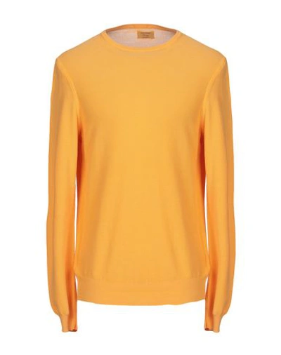 Gran Sasso Sweaters In Ocher