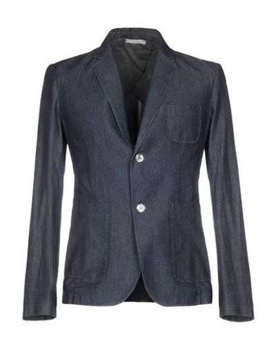 Obvious Basic Suit Jackets In Dark Blue