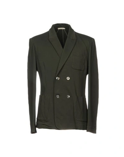 Obvious Basic Suit Jackets In Green