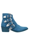 Toga Ankle Boot In Pastel Blue