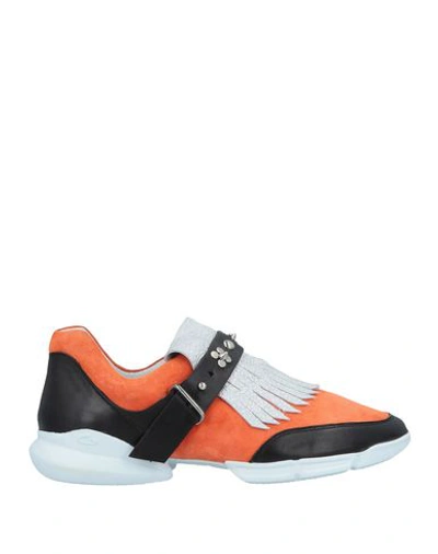 Alberto Guardiani Sneakers In Orange