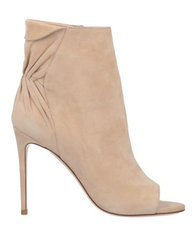 Aldo Castagna Ankle Boot In Beige