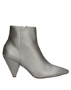 Giampaolo Viozzi Ankle Boot In Light Grey