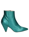 Giampaolo Viozzi Ankle Boot In Turquoise