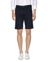 Perfection Man Shorts & Bermuda Shorts Midnight Blue Size 40 Cotton