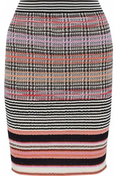 Missoni Woman Jacquard-knit Wool-blend Skirt Multicolor