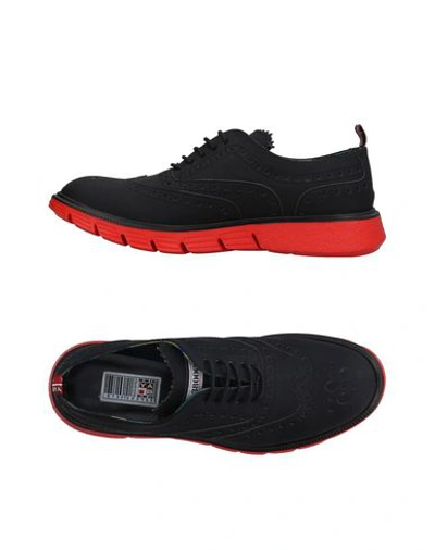 Yab Laced Shoes In Black