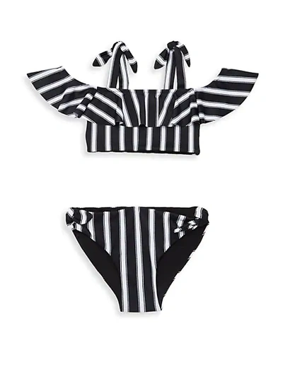Tori Praver Swim Nila Stripe Bikini Set