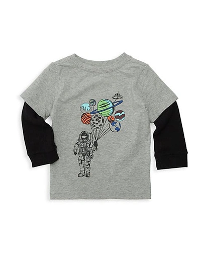 Andy & Evan Baby Boy's Layered Long-sleeve Graphic T-shirt