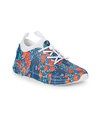 Akid Little Girl's & Girl's Chase Floral Sneakers