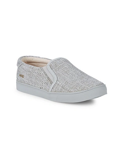 Akid Little Girl's & Girl's Liv Weave Slip-on Sneakers