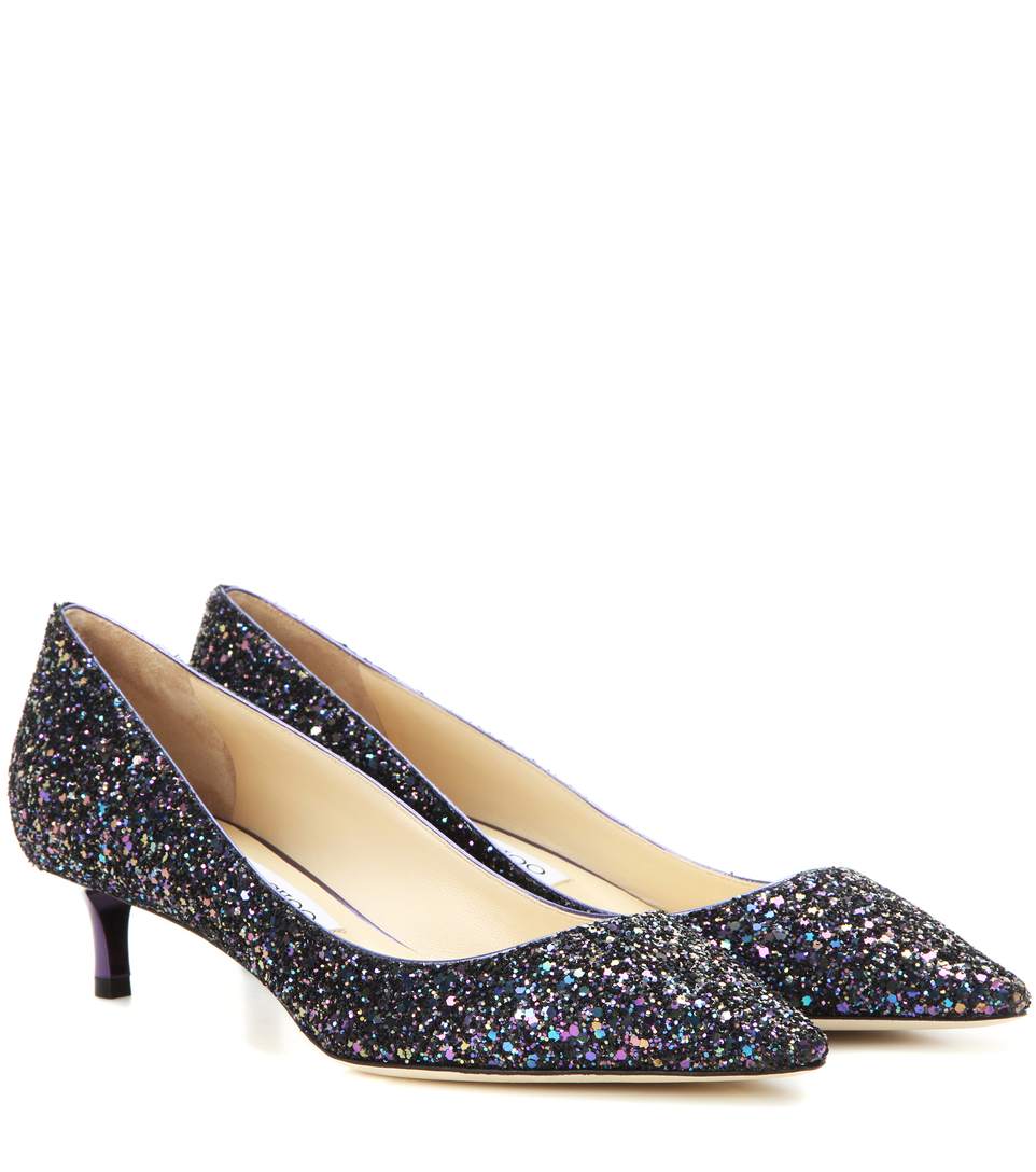 Jimmy Choo Romy 40 Leather Pumps In Petrol | ModeSens