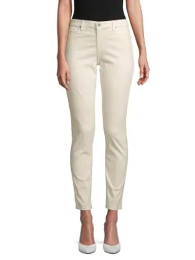 Ag Prima Sateen Cigarette Skinny Jeans In Misty Mornings