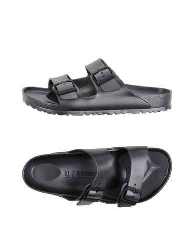 Birkenstock Sandals In Steel Grey | ModeSens