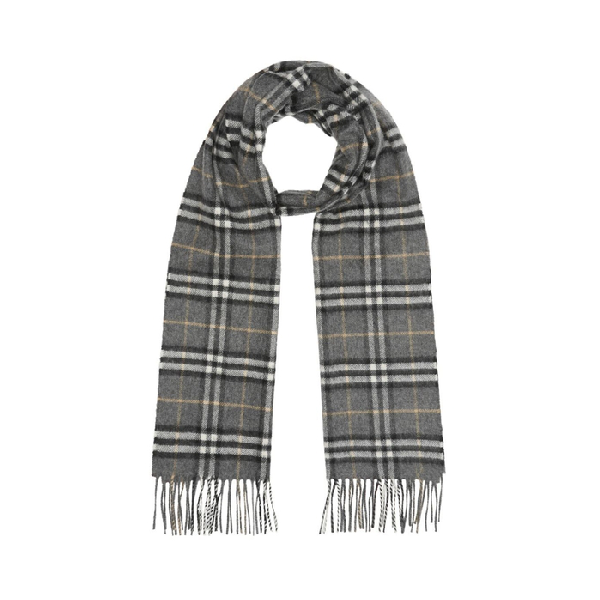 burberry vintage check cashmere scarf