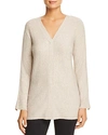 Nic And Zoe Cozy Dolman Sleeve Sweater In Thistle