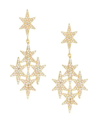 Jules Smith North Star Drop Earrings In Gold