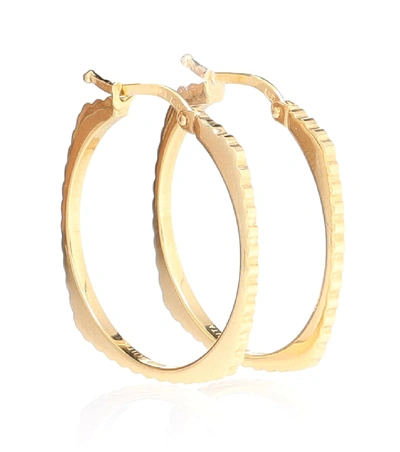 Aliita Aro Rueda Bg 9kt Gold Hoop Earrings