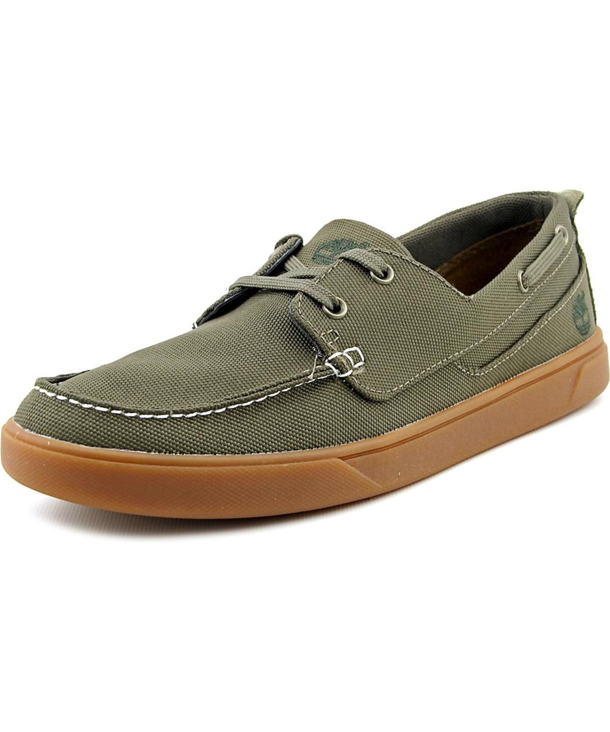 mens canvas boat shoes