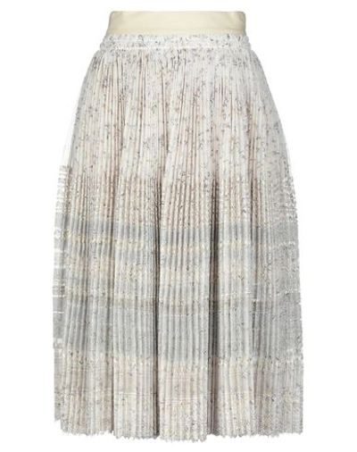 Etro Midi Skirts In Grey
