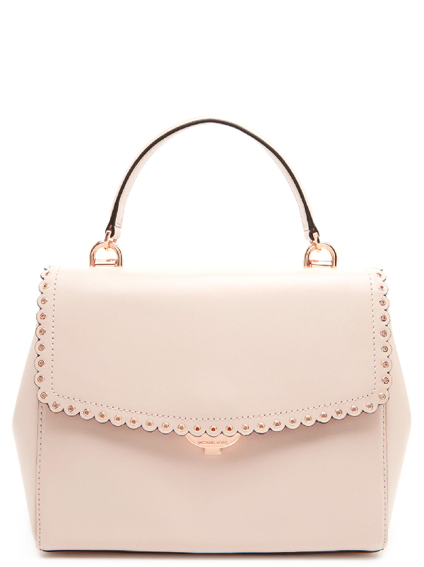 ava medium leather satchel