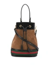 Gucci Bolso Ophidia Bucket Bag In Brown