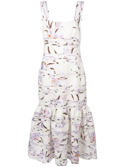Zimmermann Floral-patterned Linen Maxi Dress