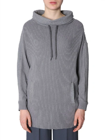 Fabiana Filippi Oversize Fit Sweater In Grigio