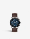 Montblanc Mens 119439 Summit 2 Stainless Steel And Leather Smartwatch In Bicolor Steel/leather