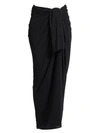 Norma Kamali Ernie Multi-way Oversized Sarong In Black