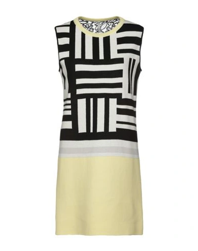 Aimo Richly Short Dresses In Light Yellow
