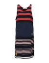 Marni Short Dresses In Dark Blue