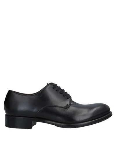 Rocco P Laced Shoes In Black