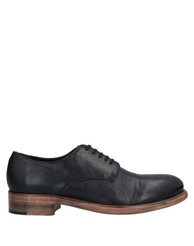 Rocco P Laced Shoes In Black