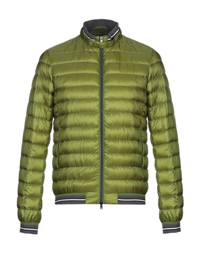 Herno Down Jackets In Green