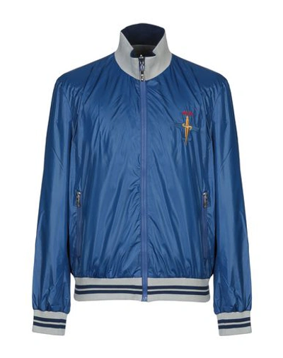 Cesare Paciotti 4us Jackets In Blue