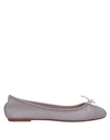 Anna Baiguera Ballet Flats In Grey